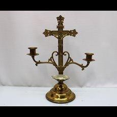 13" Antique Sick Call Crucifix SKU C1059-025
